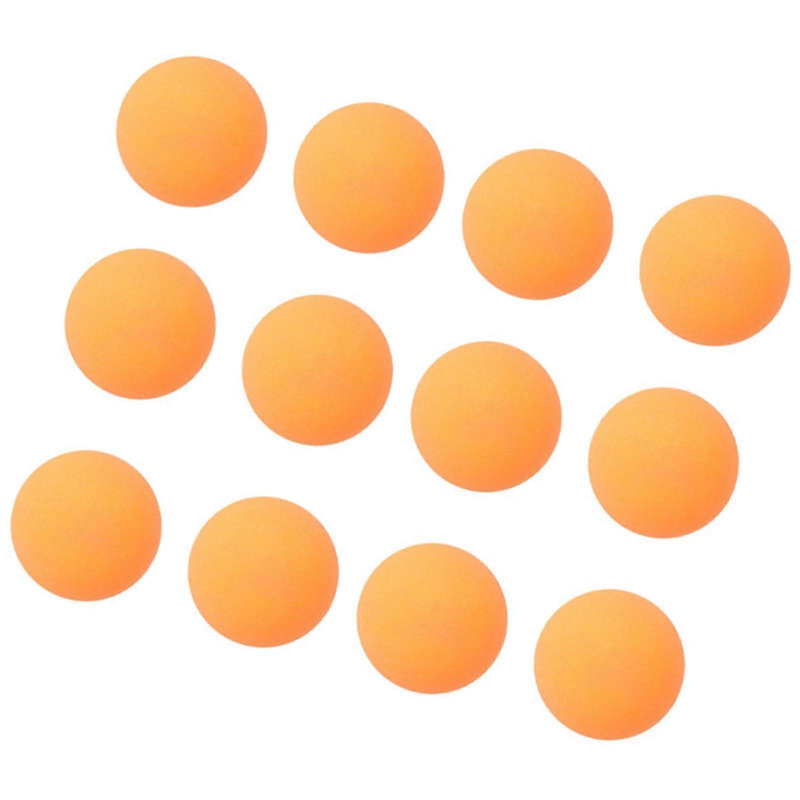 Practice PingPong Sphere 6/12-Pack Plastic Table Tennis Balls For Indoor Outdoor Training Yellow