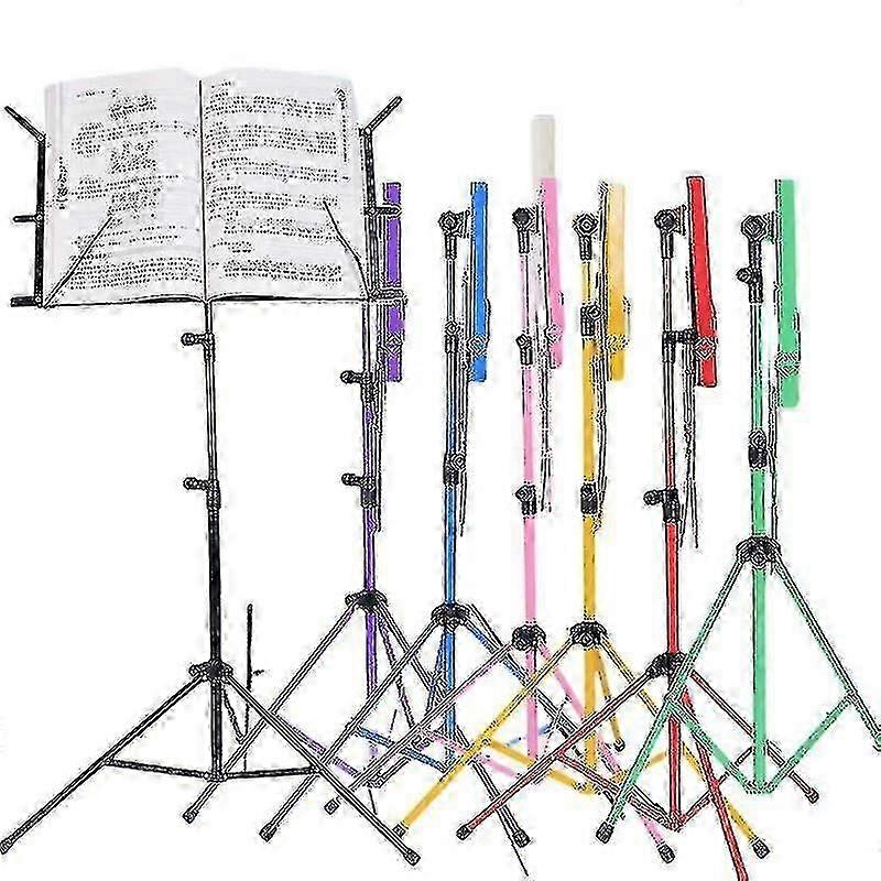 Foldable Heavy Duty Music Stand Holder with Tripod Base for Sheet Music TY