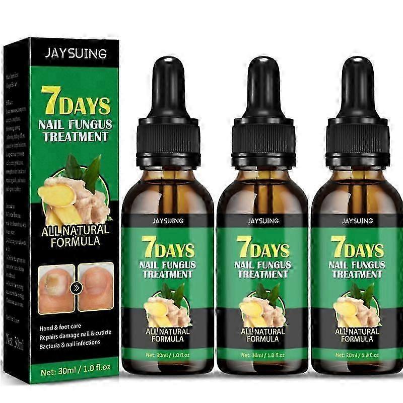 Behandling av nagelsvamp 3x 30 ml svampdödande nagelreparation