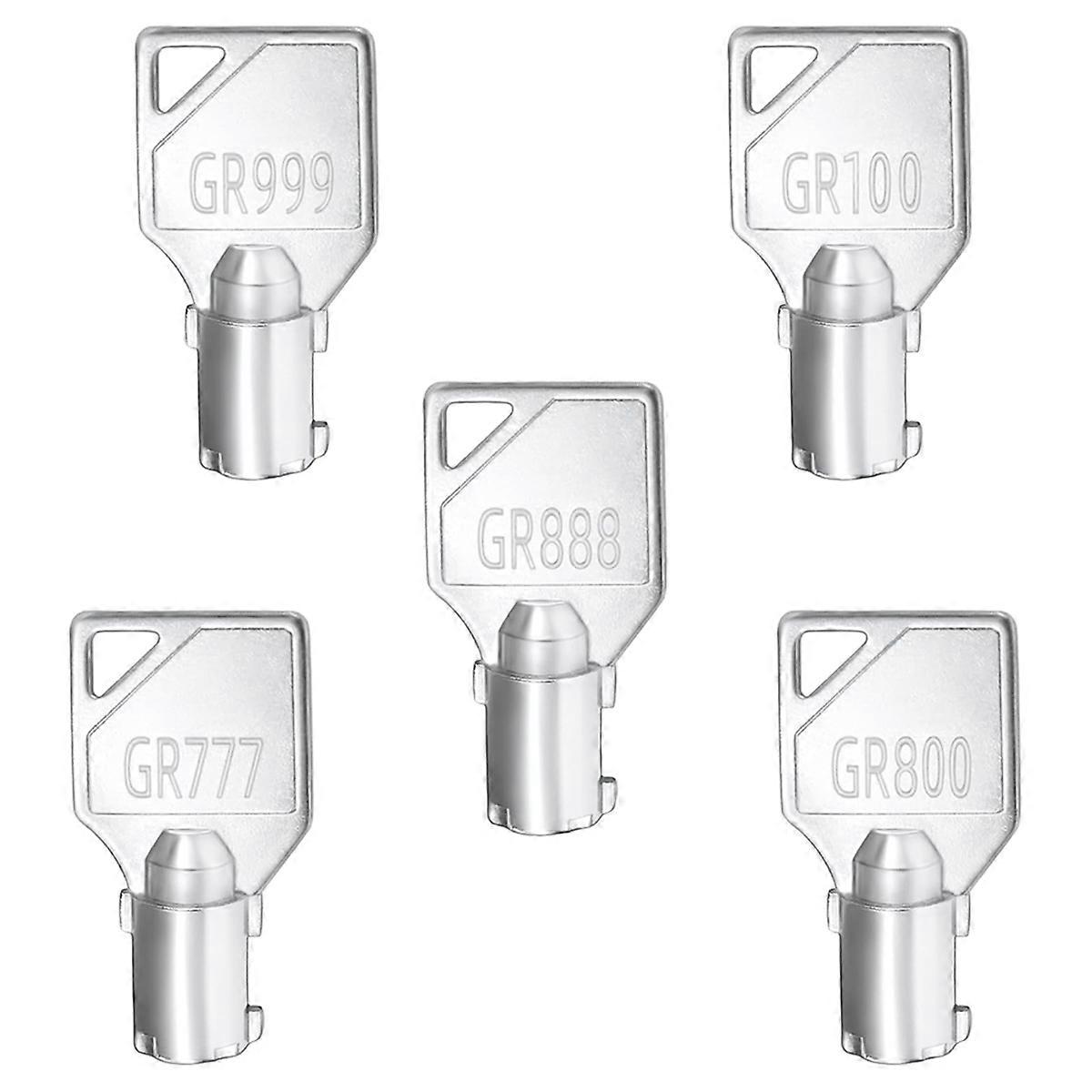 GR777&GR800&GR888&GR100&GR999 Washer Dryer Machine Key for Greenwald , Coin Laundry Machine Keys Se