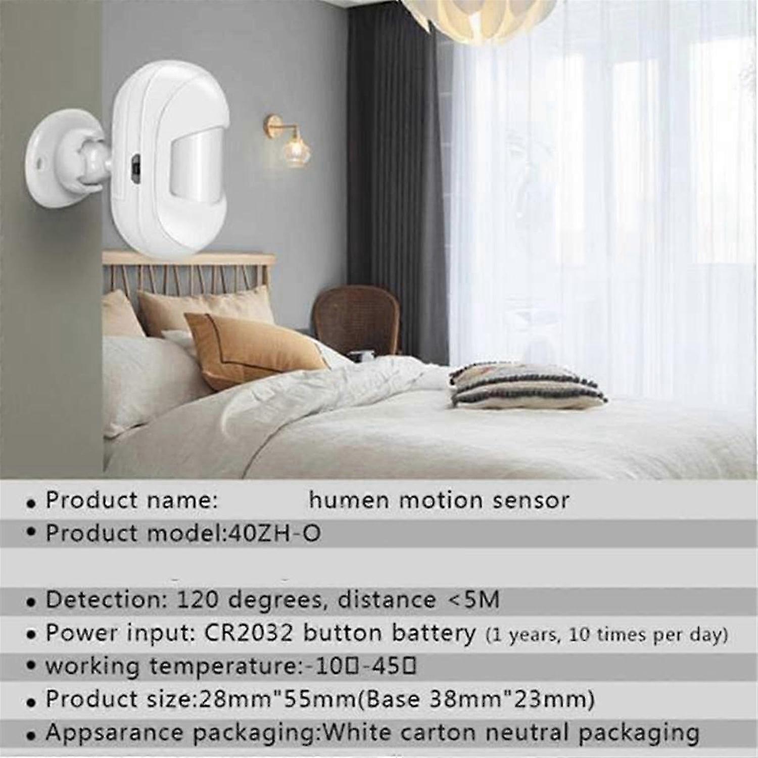 Tuya Zigbee PIR Motion Sensor Human Body Motion Sensor Smart Security Detector SmartLife Work with Alexa Zigbee Gateway