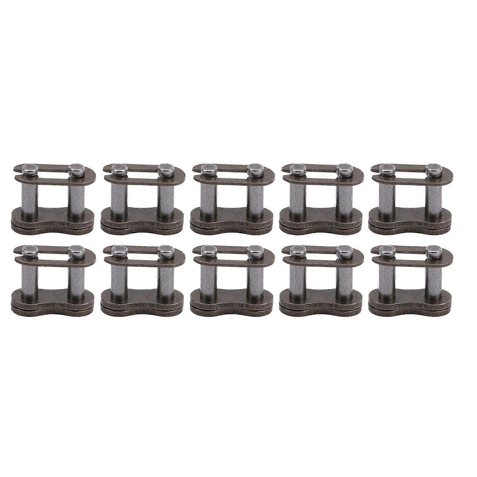 10pcs 25H Chain Master Link Cast Iron High Strength Connectors Easy Installation