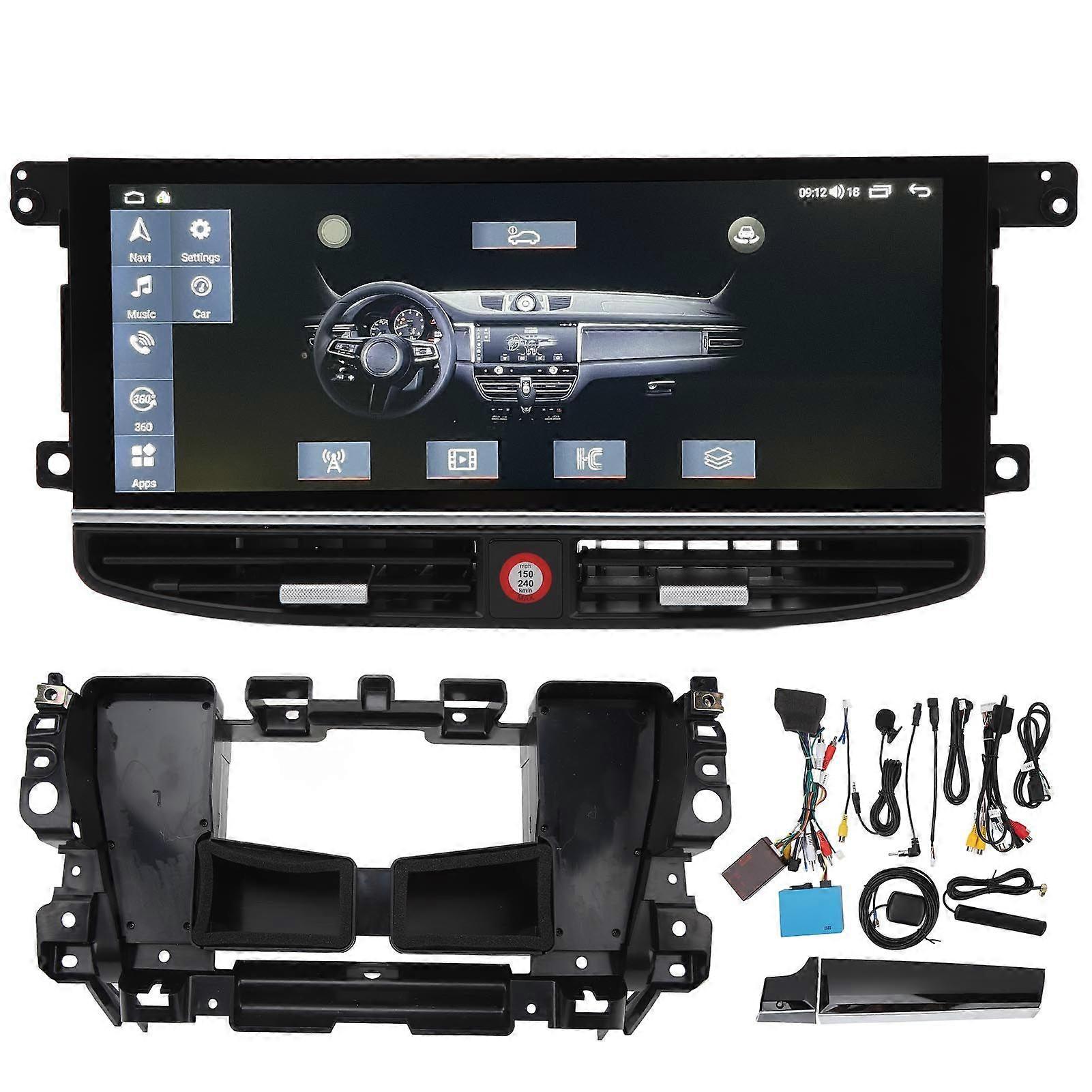 Car Stereo Radio GPS Navigation 12.3in Touchscreen Wireless Carplay Support 360 Panoramic Image for Panamera 970 LHD 6+128G
