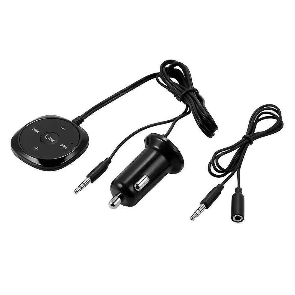 BT audio receiver for car speakers with aux connection