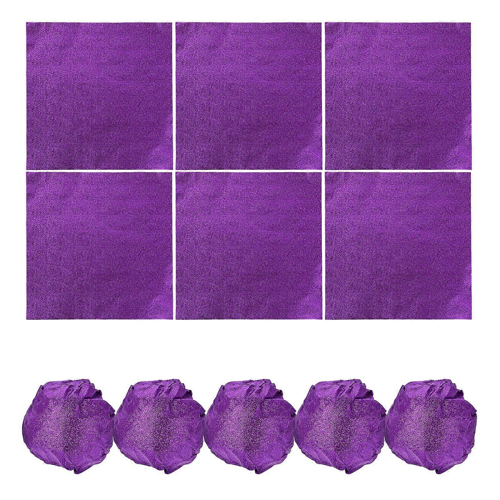 Chocolate Wrappers Foil Aluminum Foil Candy Wrappers for Wrapping 500Pcs
