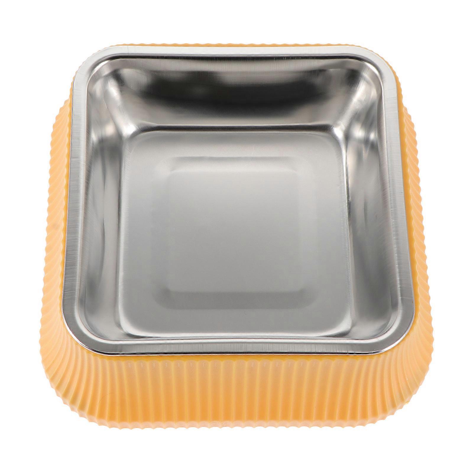 Cat Food Bowl Anti-Tipping Pet Feeder with Anti-Slip Feature