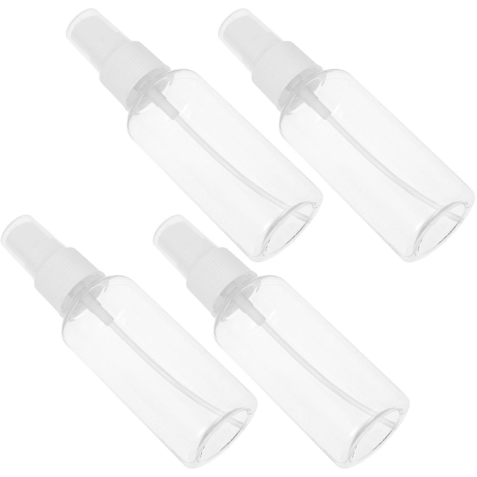 Spray Bottle Portable Travel Spray Bottles Transparent for Daily Use 4Pcs