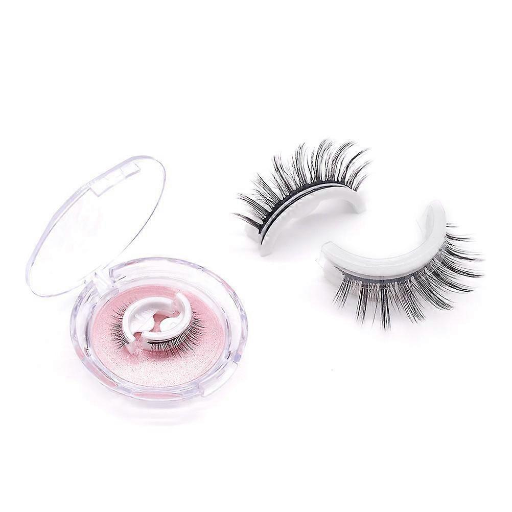 Self Adhesive False Eyelashes 3D False Eyelashes Waterproof Reusable Eyelashes No Liner or Glue Required