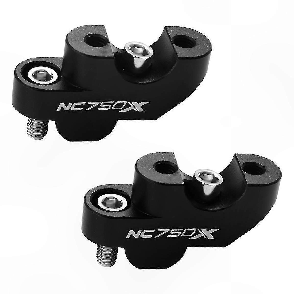 NC750X Handlebar Riser Clamp, Aluminum Motorcycle Handlebar Riser Mount Accessory