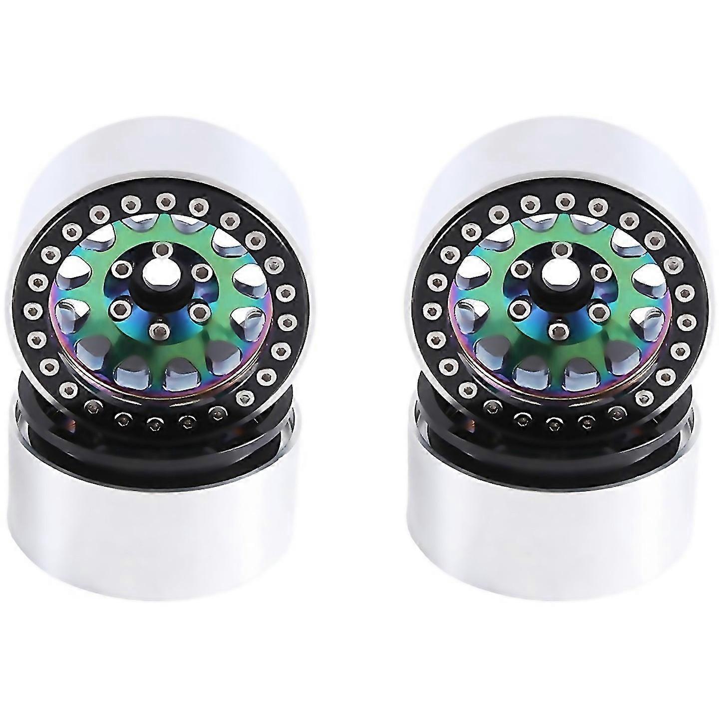 For 4pcs 19inch Wheel Rims For 110 Axial Scx10 D90 Rc Crawler Style