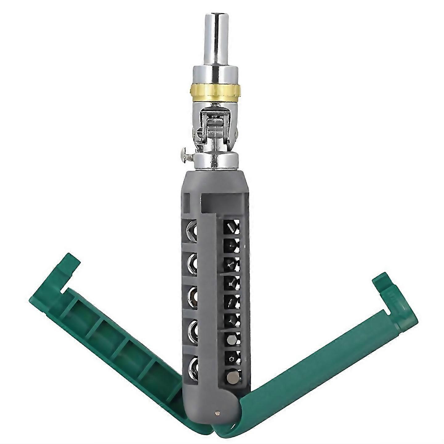 For Multifunction Hand Tool Spiral Ratchet Screwdriver With Tip