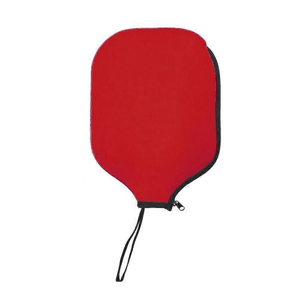 Pickleball Paddle Sleeve Storage Cover For Standard Pickleball Paddles Red