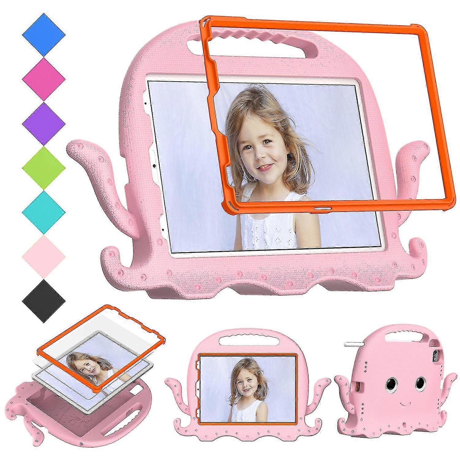 Octopus-shaped Design Ipad Air4 10.9 2020 Air5 10.9 Case With Shoulder Strap, Waterproof Frame, Handheld Option, Scratch-resistant, Non-slip 2025