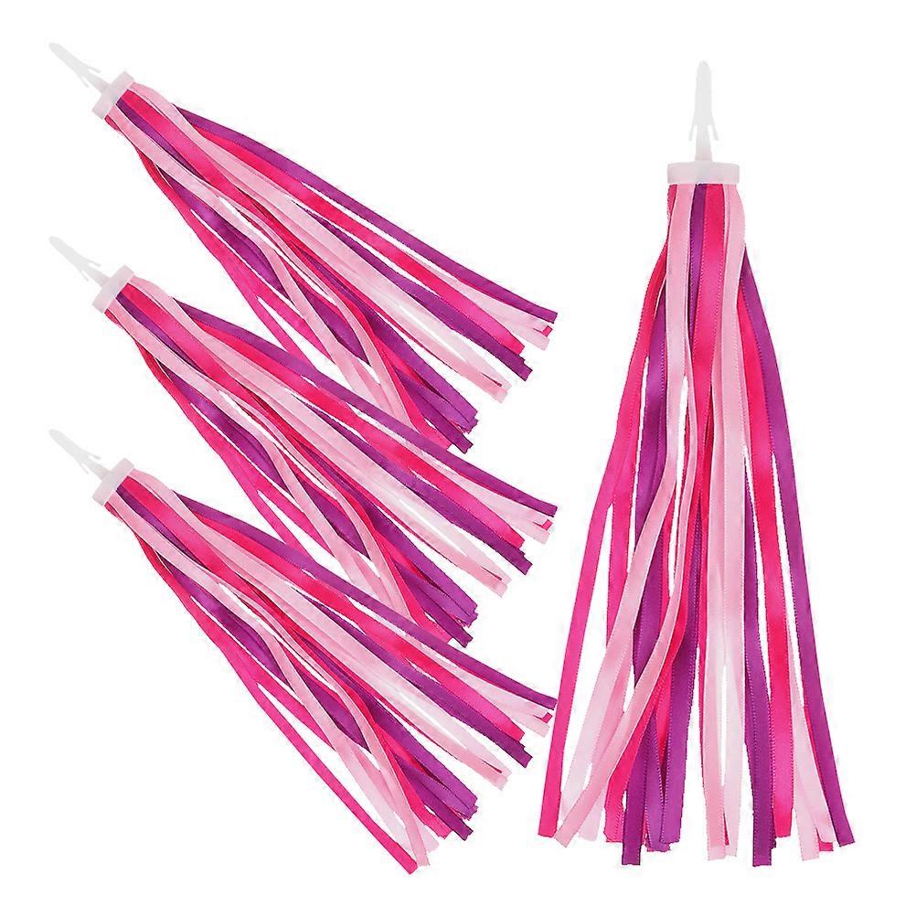 Bicycle Handlebar Tassel Ribbons Bike Streamers Tassels for 12Pcs Use