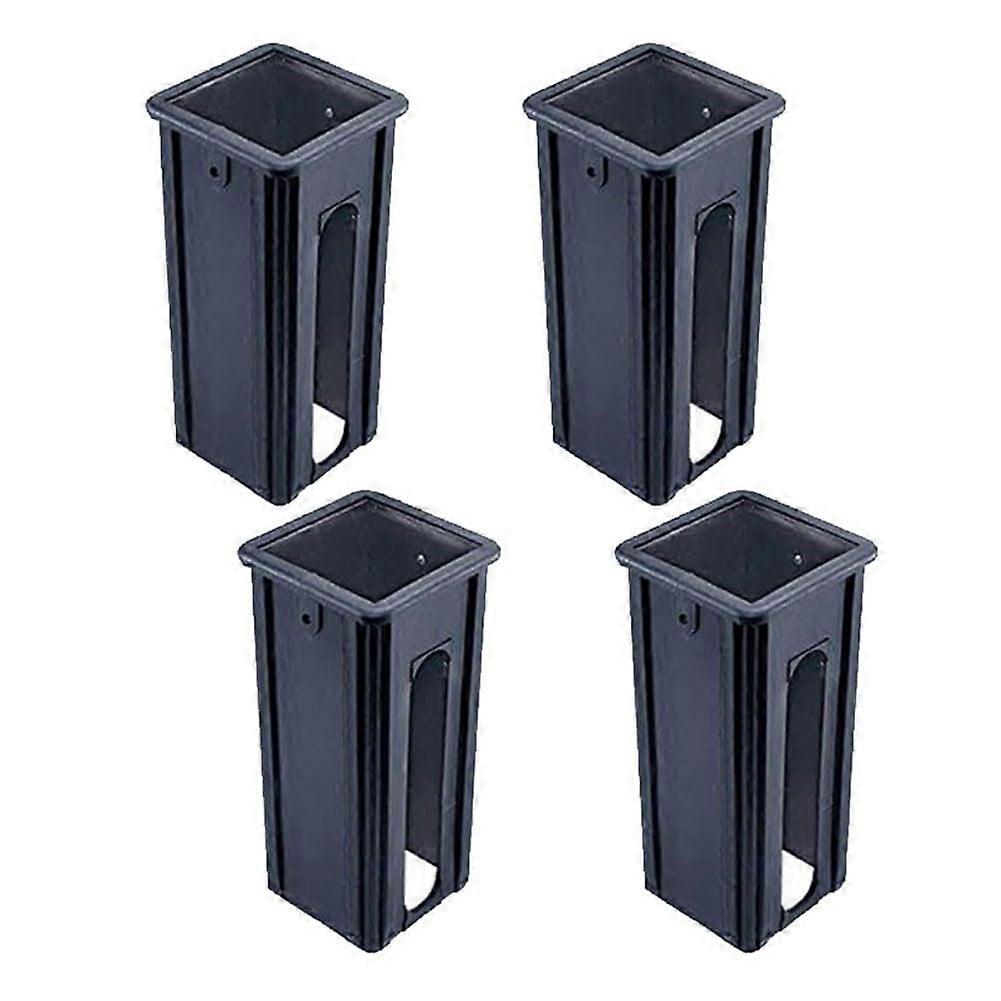 Set Of 4 Square Tube Sleeves, Model E, Fitness Equipment Accessories, Compatible With Standard Square Tubes