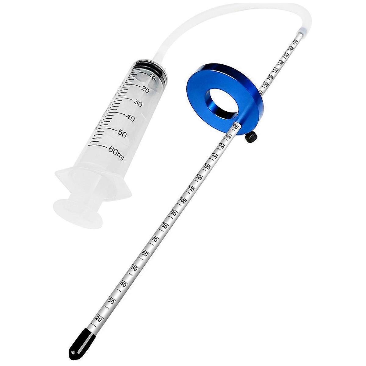 Adjustable Fork Oil Level Measurement Gauge Tool for Motorcycle, Stable Shape C Adjuster, 300mm Mark