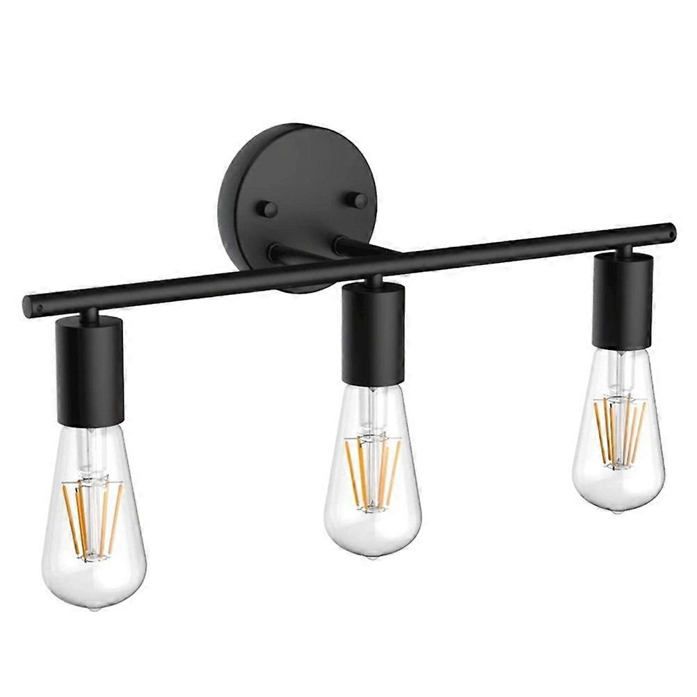 Wall Lamp E26 Light Socket for Living Room 2Pcs Black Decorative Lamp