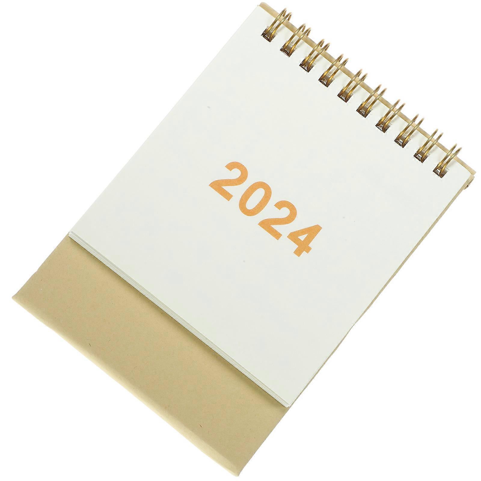 Office Desk Calendar Paper 4Pcs Monthly Planner for Daily Use