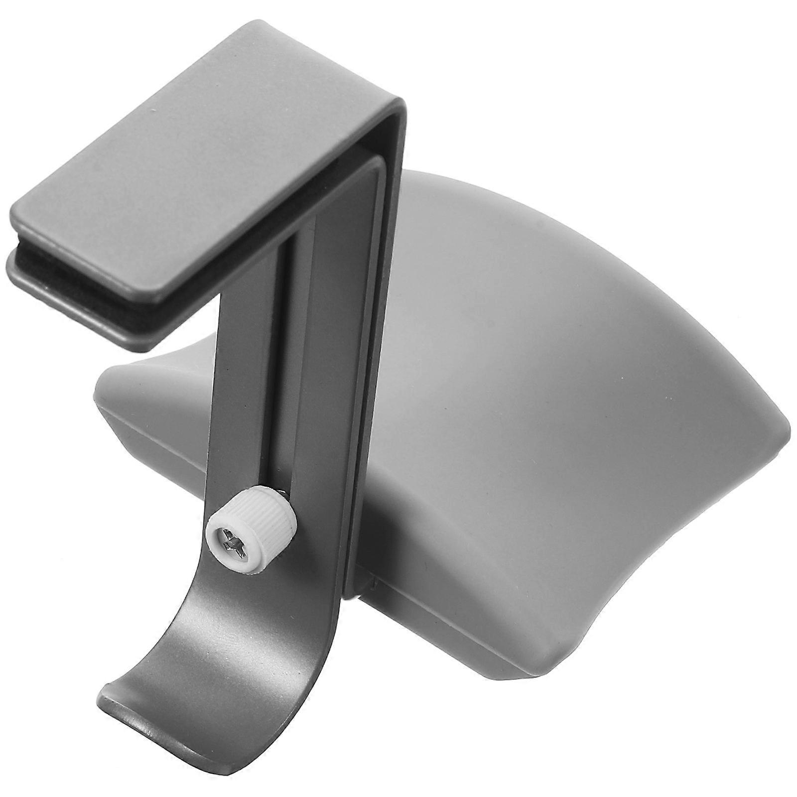 Aluminum Alloy Headphone Stand for Headset Use 2Pcs Grey Color