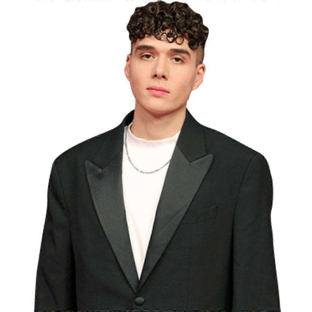 Levent Geiger (Black Suit) Half Body Buddy Cutout