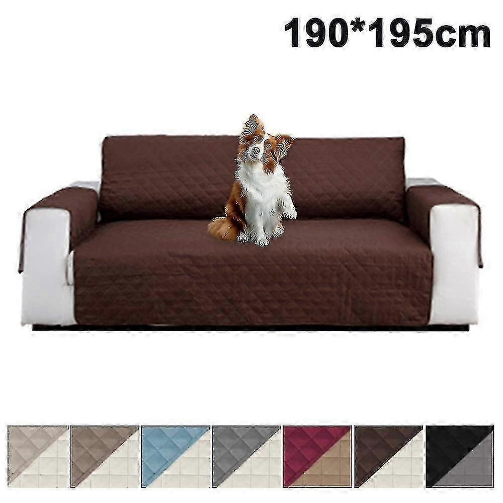 Divano Slipcover Fodera reversibile per divano Resistente all'acqua