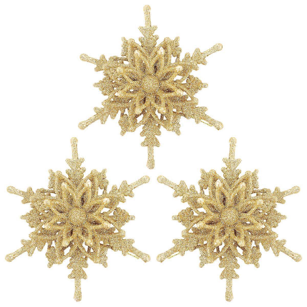 Hanging Ornament Christmas Pendant for Tree Decoration 6Pcs Exploding-Star