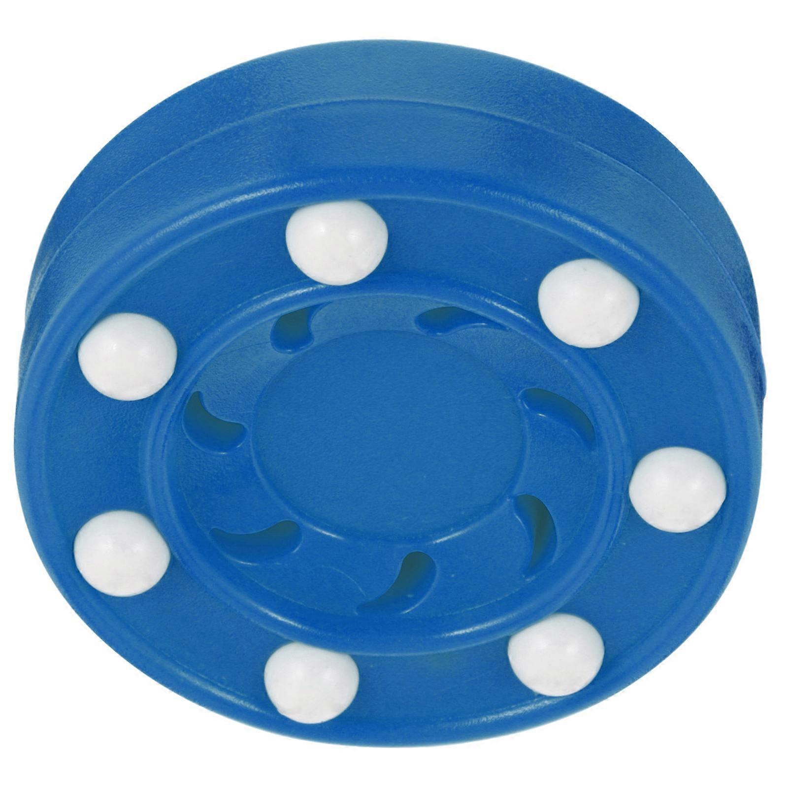 Blue Roller Hockey Puck for Game Training with 8Pcs Pack