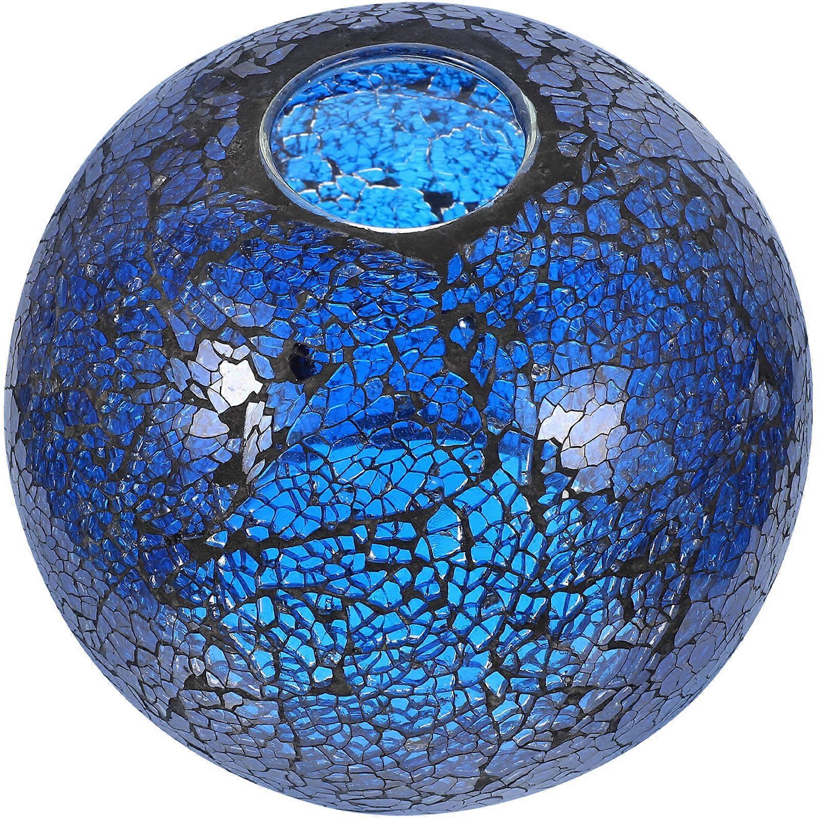 Glass Wall Light Shade Sky-Blue for Decorative Lighting 4Pcs Pack