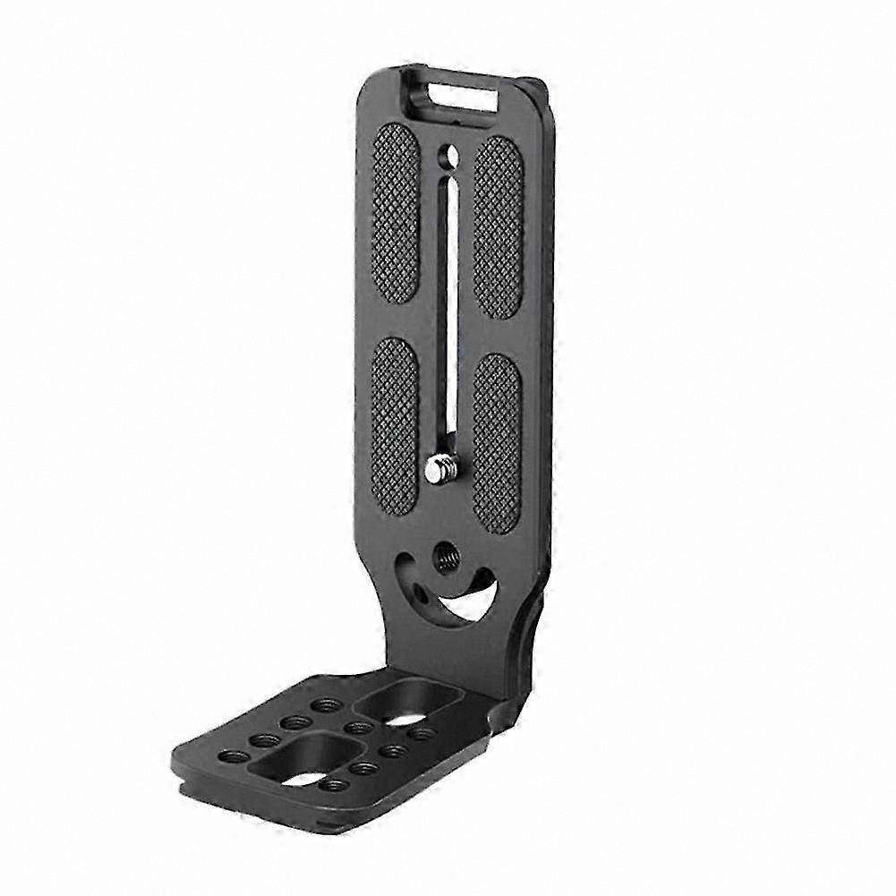 Adjustable L Bracket for DSLR Camera Quick Release Plate Compatible with Tripod Monopod Stabilizer Vertical Horizontal Switching
