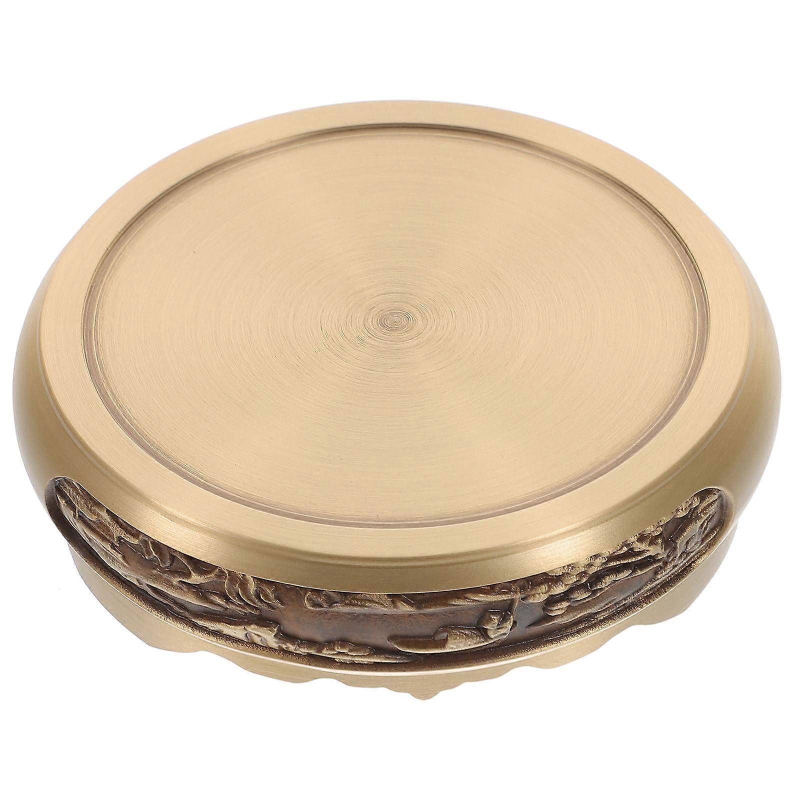 Copper Ashtray Round Vintage Ashtray for Home Tabletop 3Pcs Pack