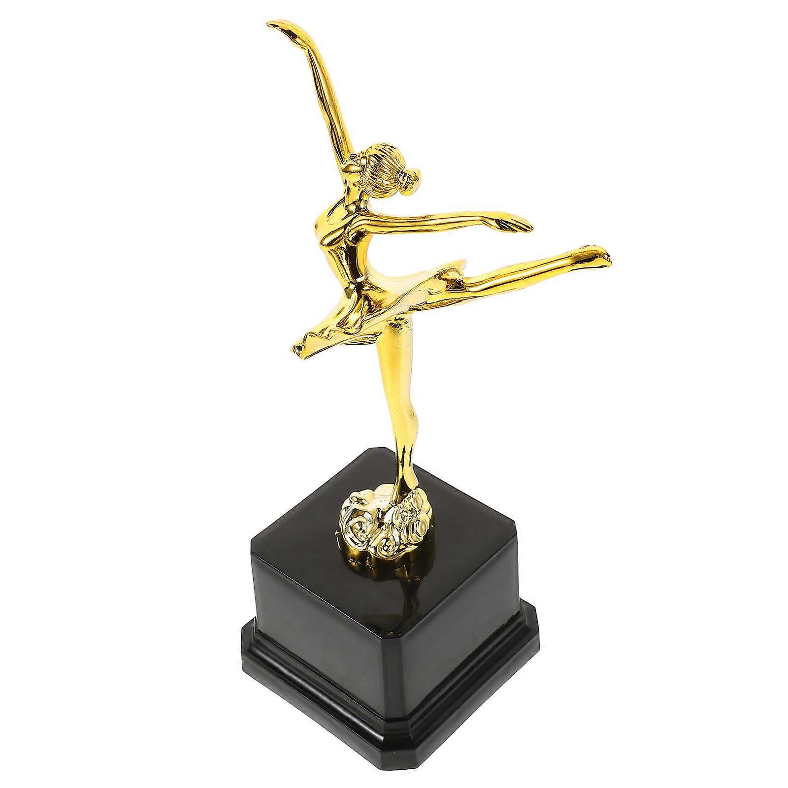 Plastic Dance Trophy for Ballet Competition Award 2Pcs Dance Winner Trophy