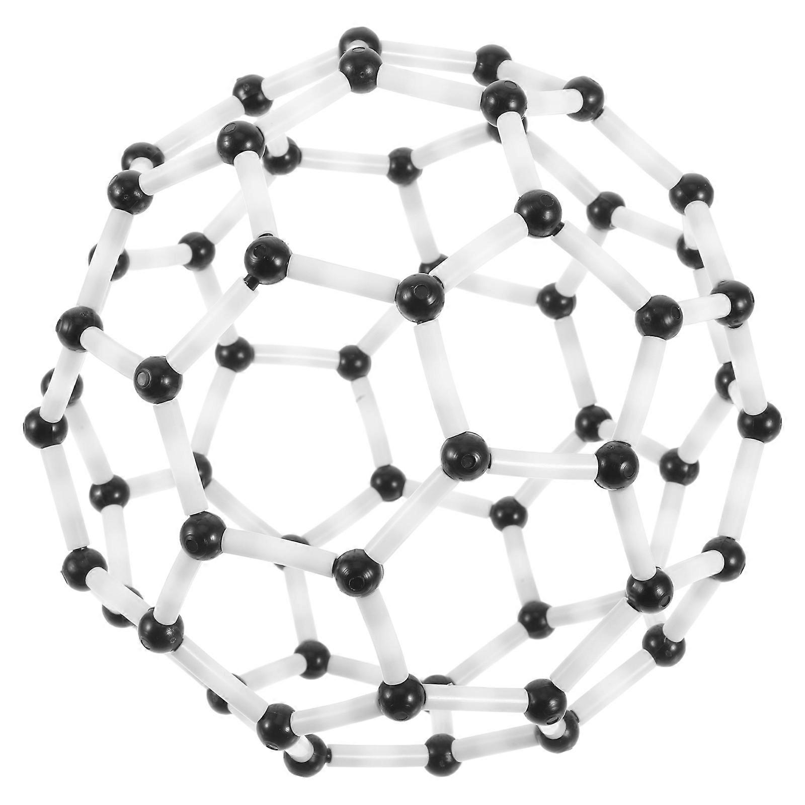 Carbon Molecular Model C60 for DIY 1Set Chemistry Education Tool Plastic Components