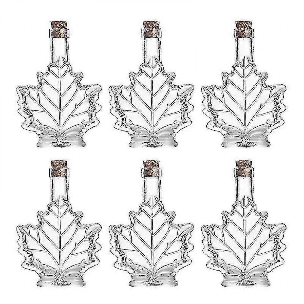 6 قطع القيقب ورقة جرة