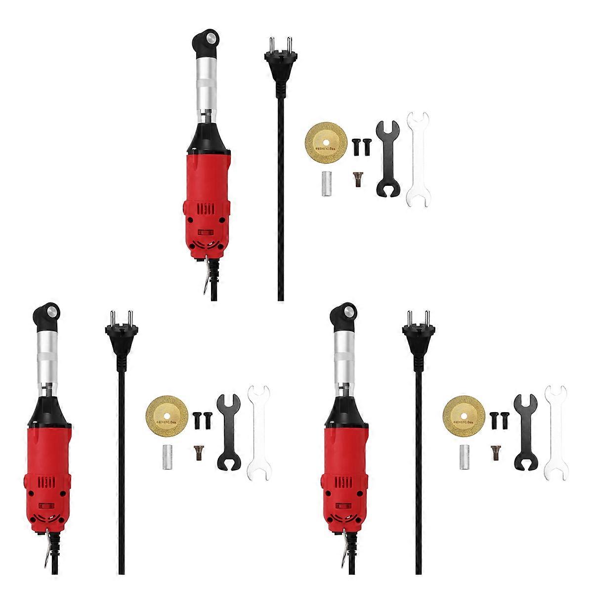 350W 90 Degree Speed Adjustable Electric Elbow Ceramic Tile EU Plug