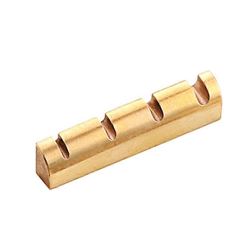 Pre-Slotted 4 String Brass Guitar Nut for PB Guitar Part