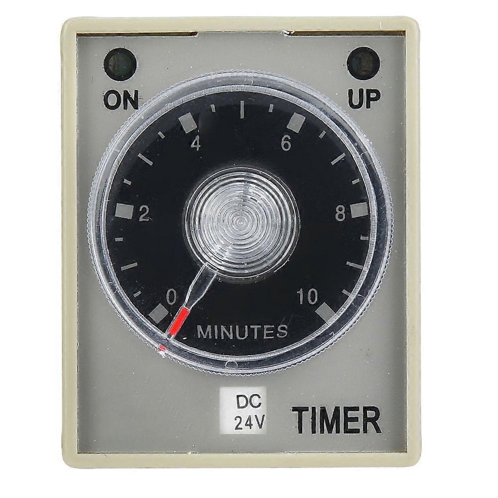 AH3-3 Timer Relay Electronic Type Adjustable Release Delay Type Relay 8 Pins 10Min(24V)