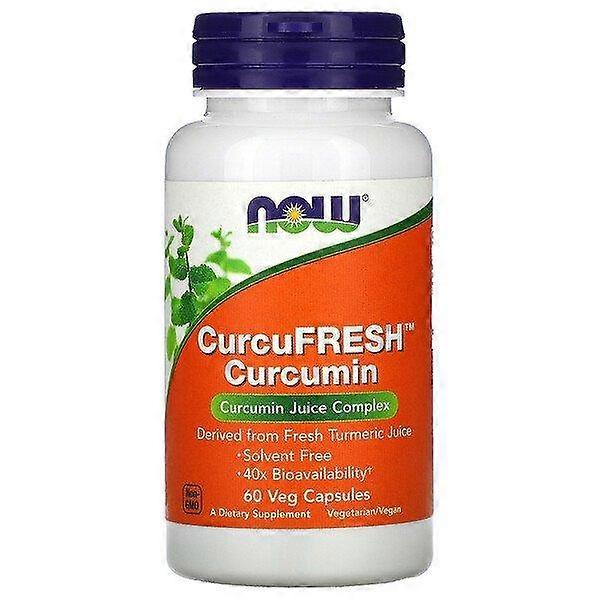 Now Foods, CurcuFresh Curcumin, 60 Veg Capsules