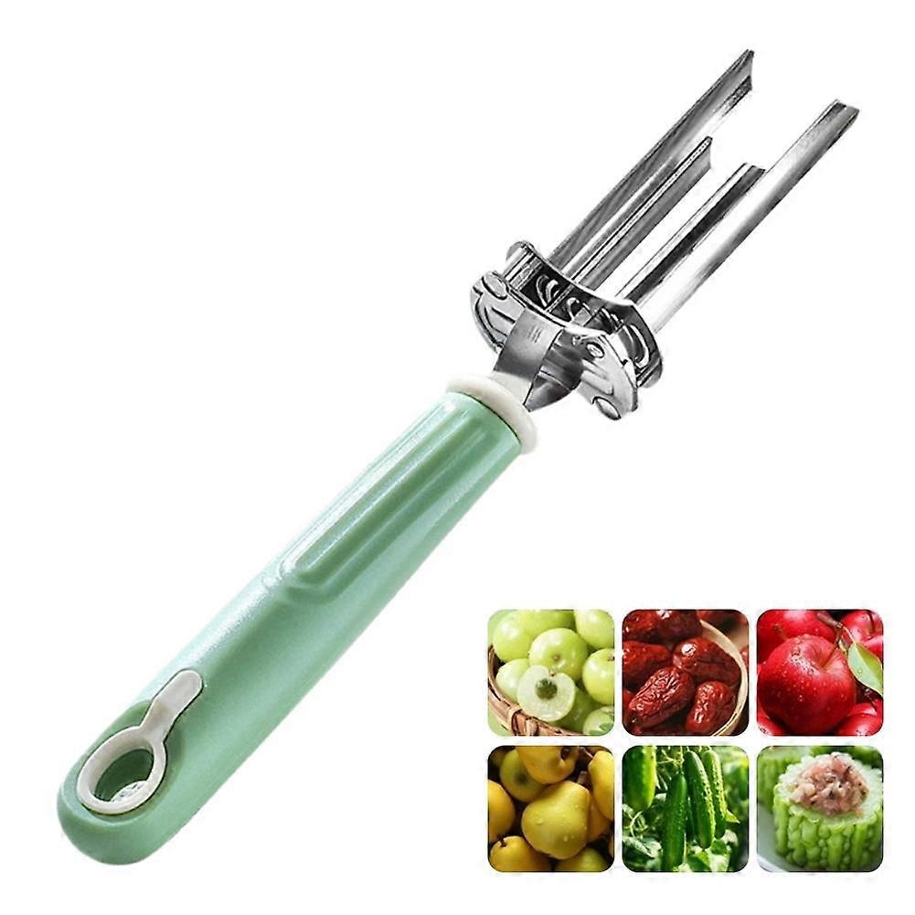 Stainless Steel Fruit Corer Multifunctional Apple Pear Corer with Ergonomic Non Slip Handle Easy Clean Dishwasher Safe for Kitchen Baking