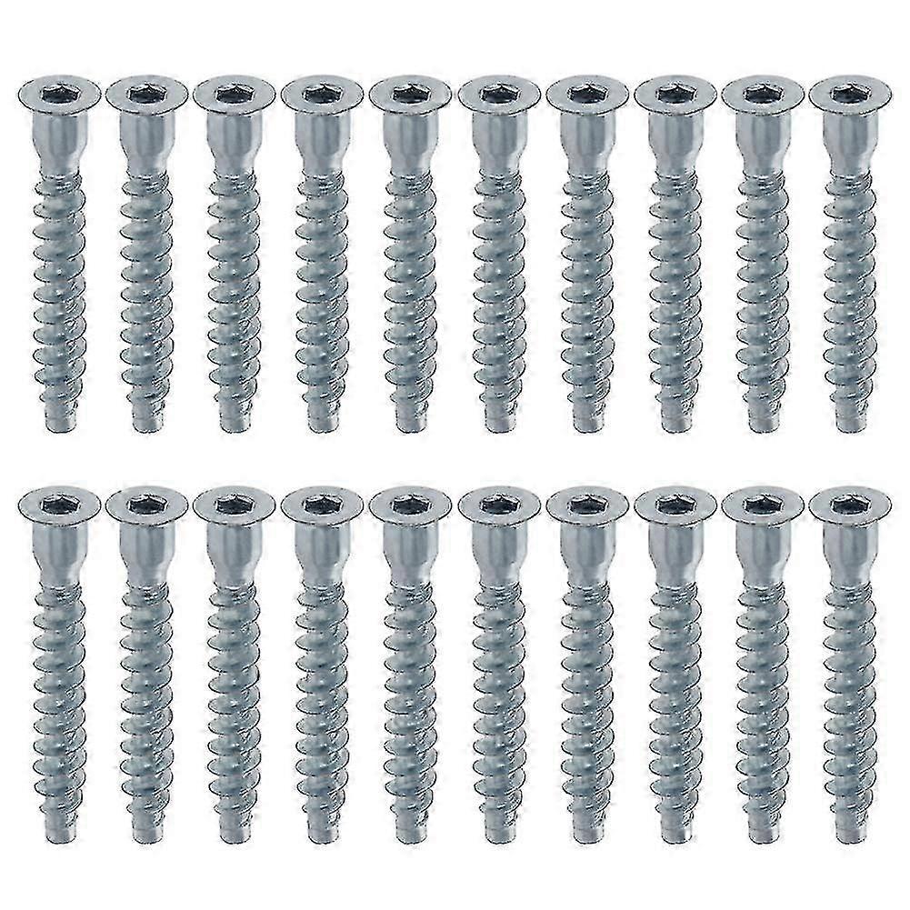 100pc Hex Socket Screws Bolts M6.3*40 Nuts
