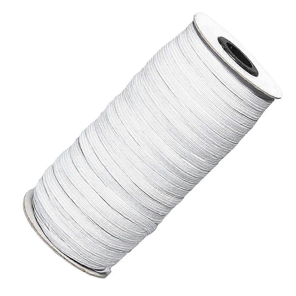 Ear Hanging Band Elastic Band for Mask Replacement 50m White Roll