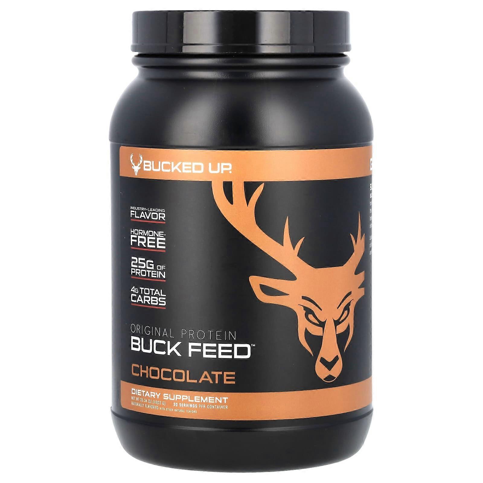 Buck Feed, Original Protein, Chocolate, 35.34 oz (1,002 g)