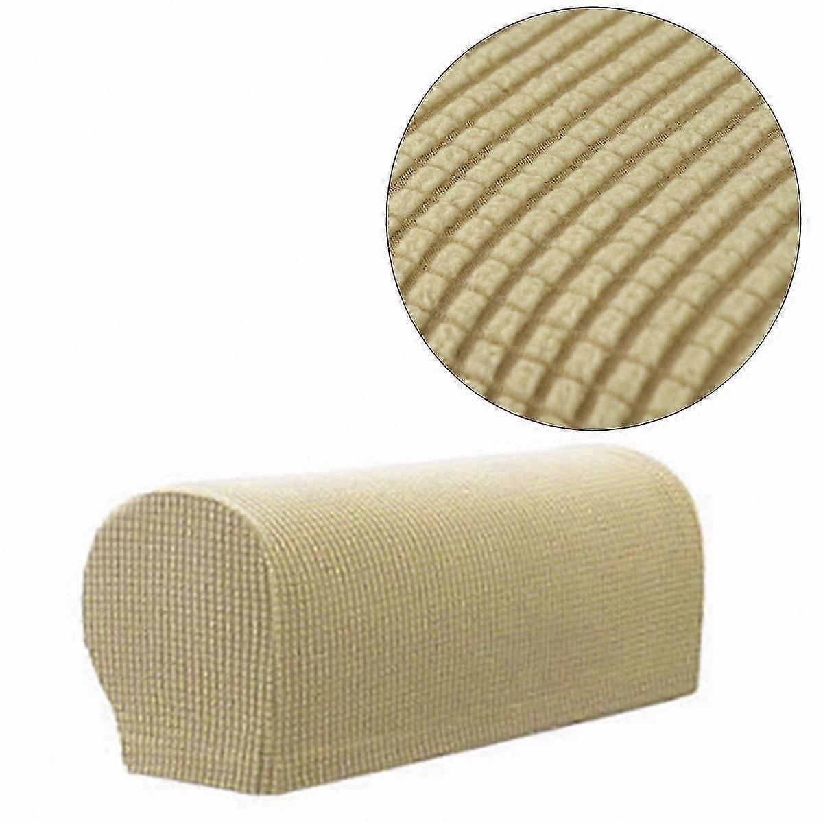 Protective Cover for Sofa Armrests and Chairs Removable Stretch Fabric Protector for Couches and Armchairs Solid Design