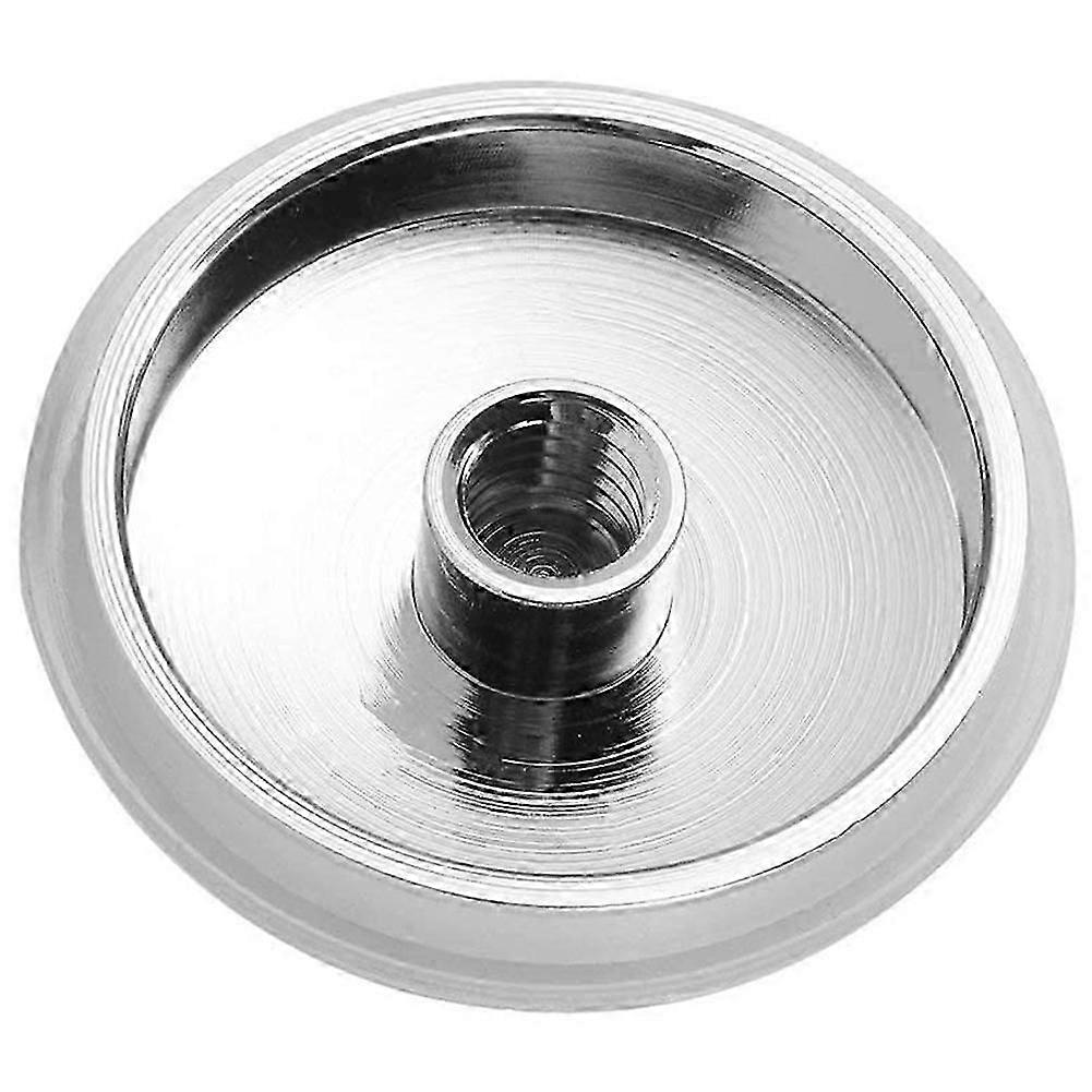 38mm Silver Chrome Basin Waste Pop-Up Sink Plug Cap Click Clack Push Button Bathroom Basin Sink Up Drain Stopper Drainer Cover