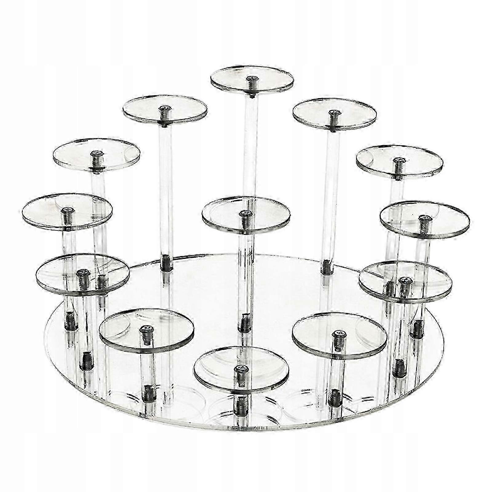 Premium Clear Round Acrylic Stand