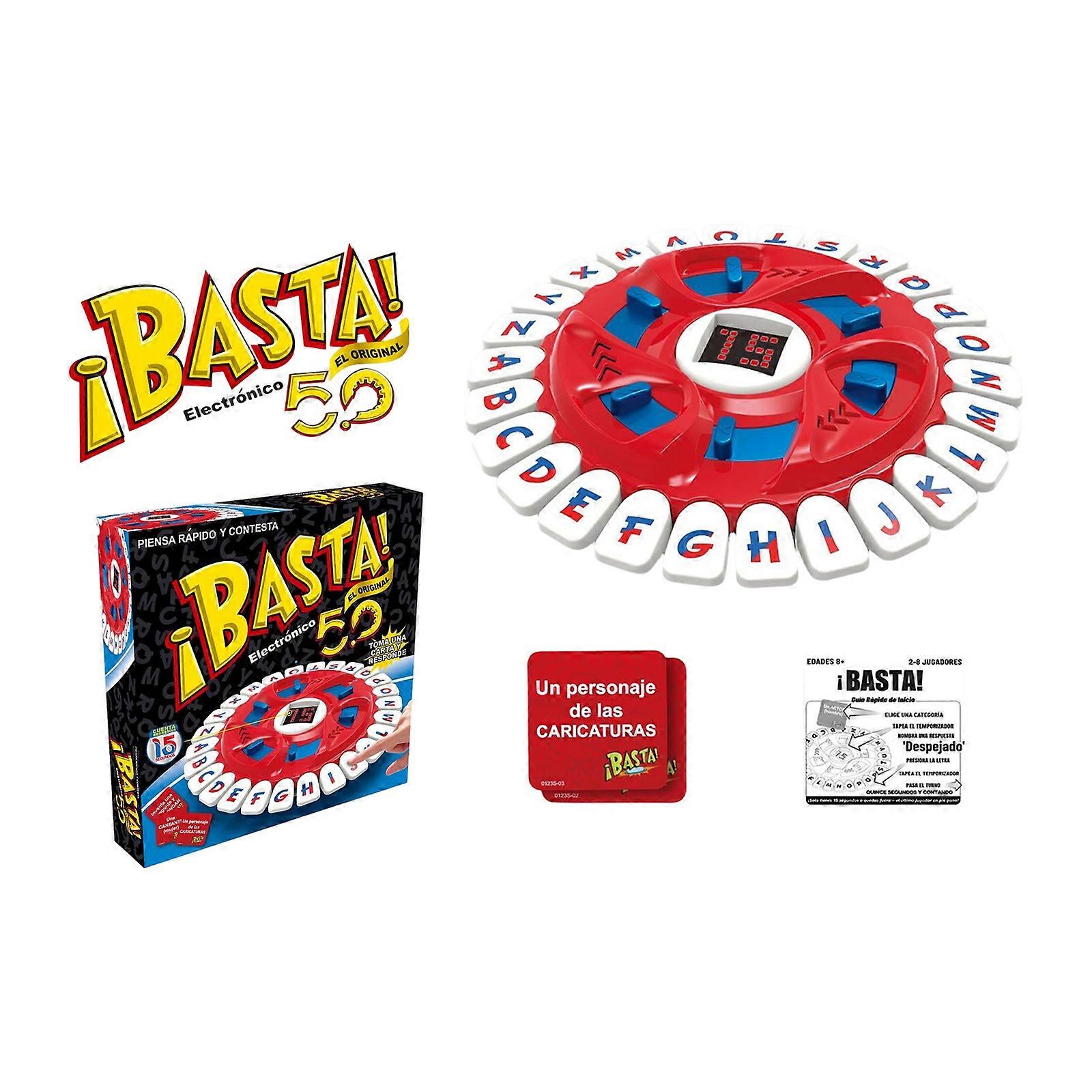 Family Word Games for Kids and Adults, Chess Board Game with 15 Seconds Display Timer and 36 Category Card,Fun Fast-paced Game, Word Learning Toy