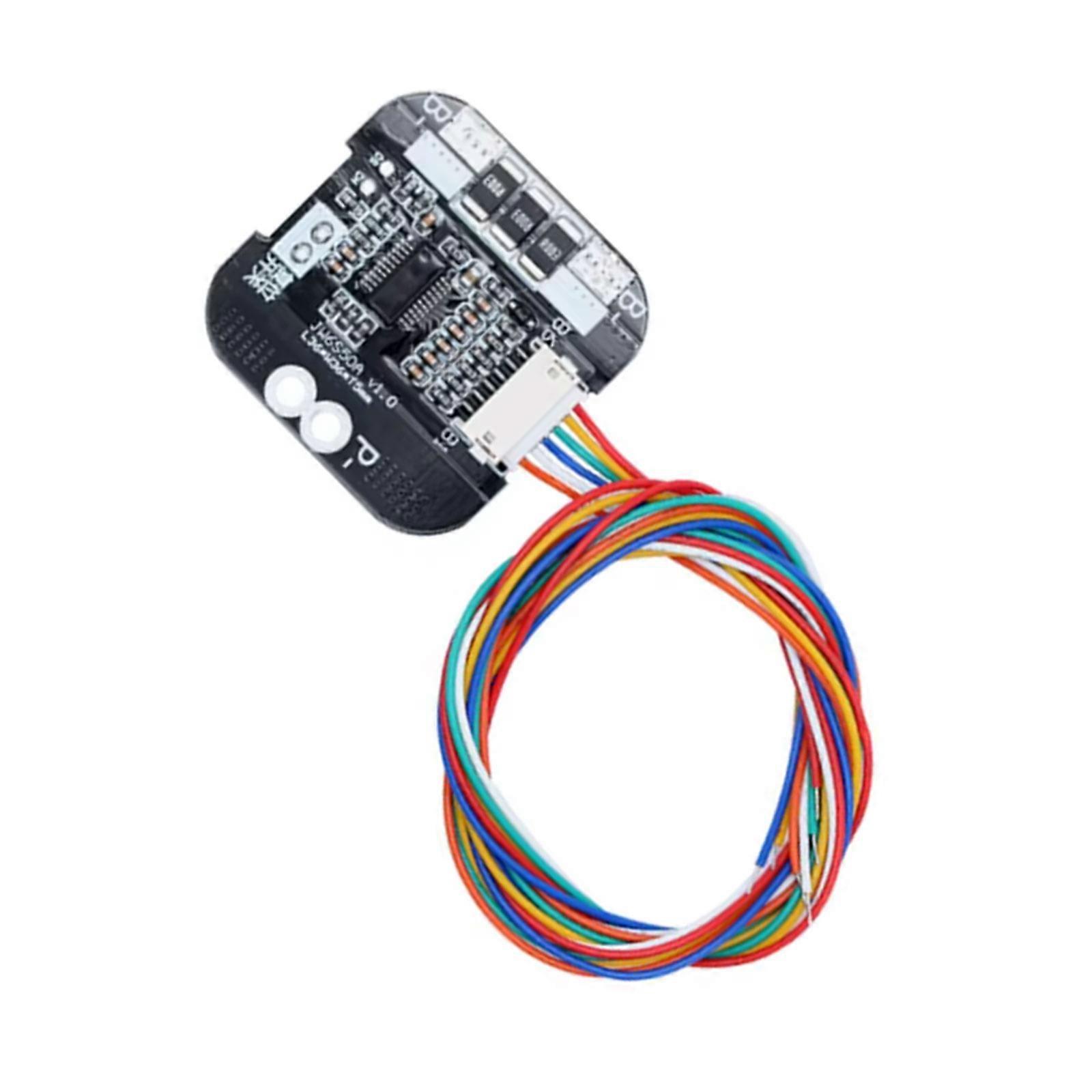 6S 50A Battery Charging Protective Board Charging Protective Module Cell Module Battery Management Replacement Multicolor