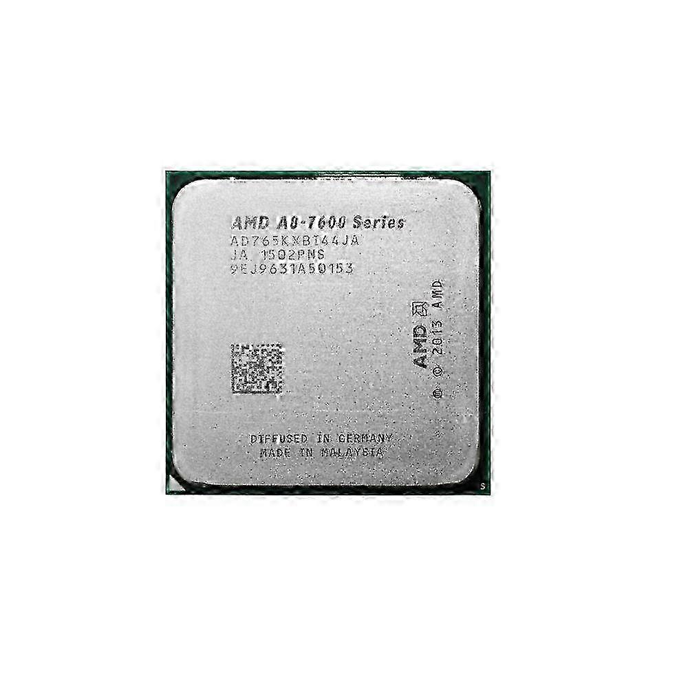 A8-7650K CPU with 4 Cores, 4 Threads, 3.3GHz, 1MB L2 & 4MB L3 Caches, for Socket FM2+ - 95W