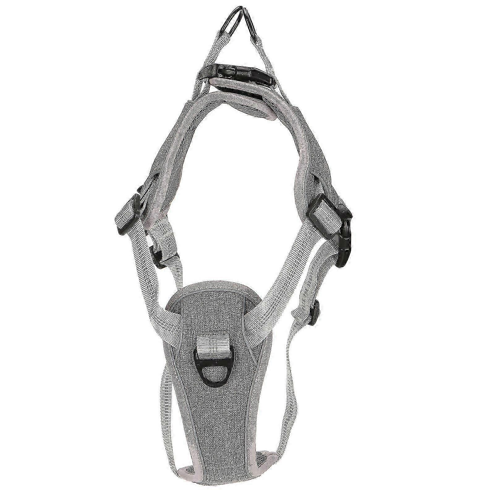 New Adjustable No-Pull Harness with Reflective Chest and Back for Medium to Large Dogs