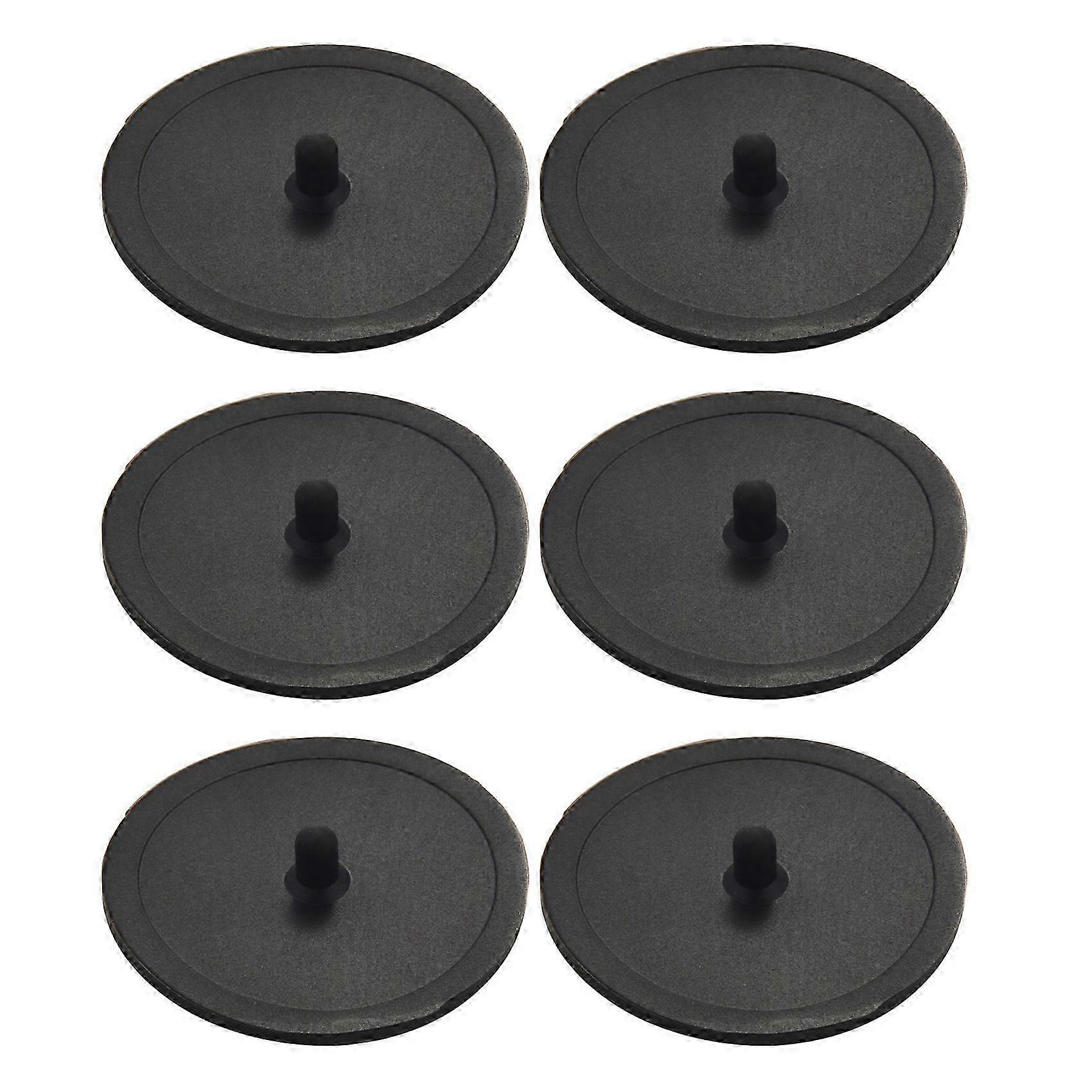 6x Blind Filter Backflush Disk Rubber For Espresso Machines Brewing Backwashing Gasket