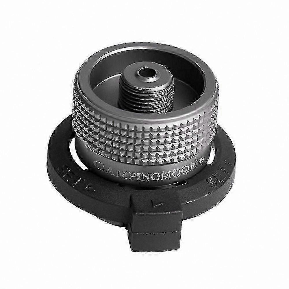 Butane Gas Cartridge Adapter Nozzle With Lindal Valve Output For Bottle Type Conversion